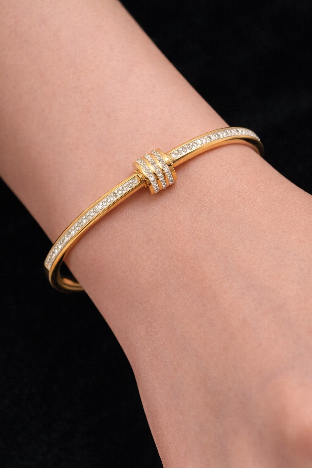 "Glamorous Golden Luxe Bracelet Collection"
