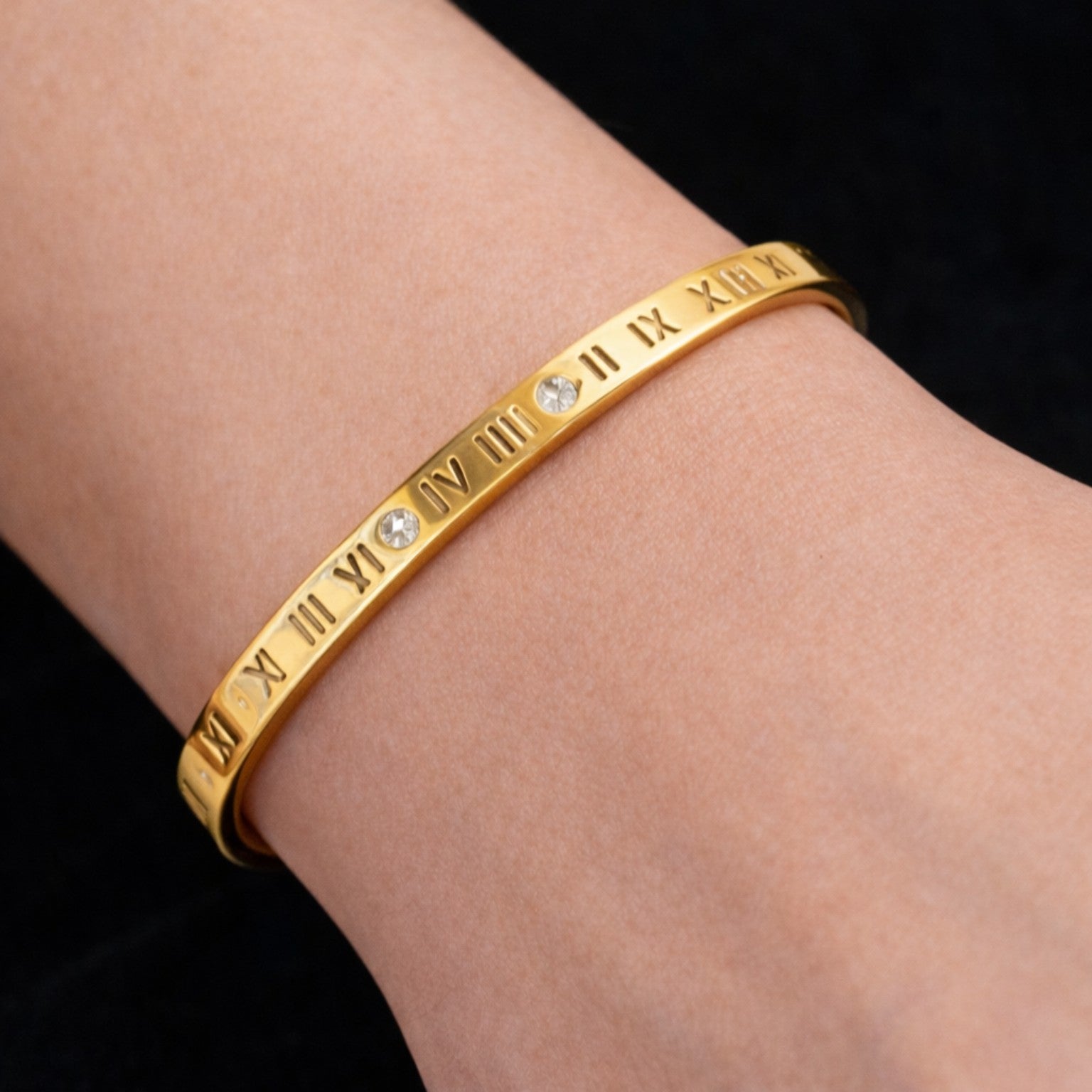 "Glamorous Golden Luxe Bracelet Collection"