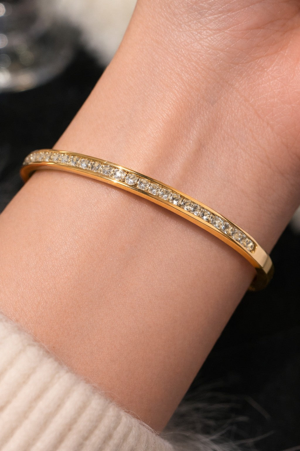 "Glamorous Golden Luxe Bracelet Collection"