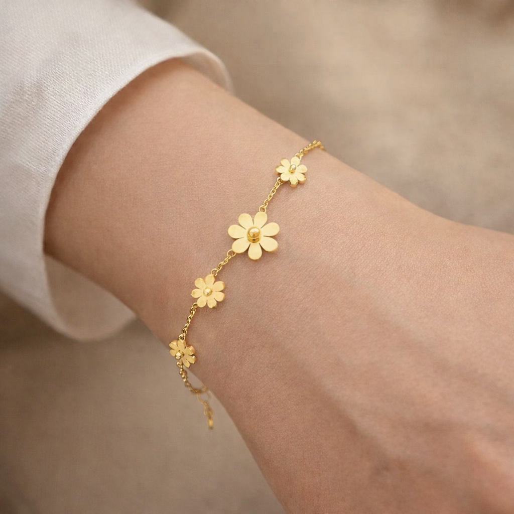 "GANEMLY Aurora Circle Zircon Bracelet"