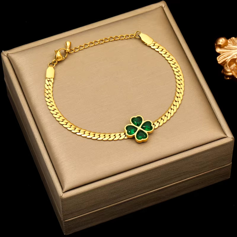 "EILIECK Golden Blossom Armband"