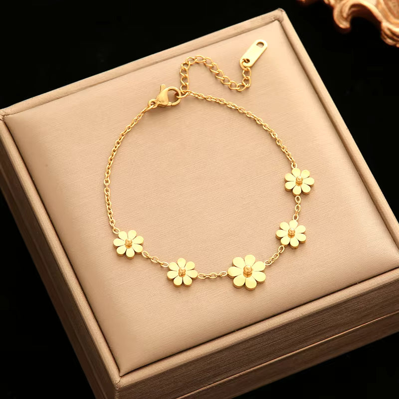 "GANEMLY Aurora Circle Zircon Bracelet"