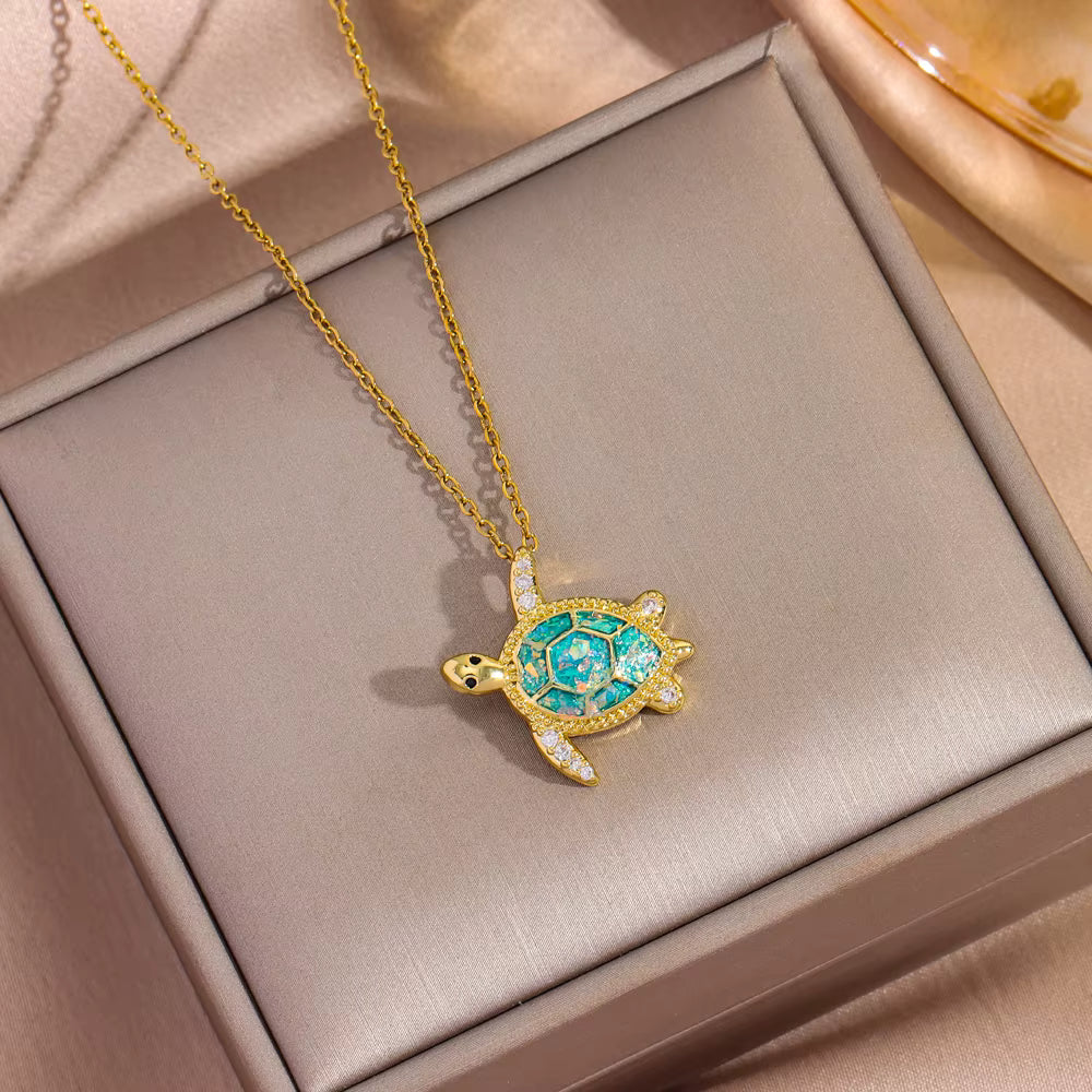 "Marisa Shine – Edelstahl Halskette mit Zirkonia-Anhänger"