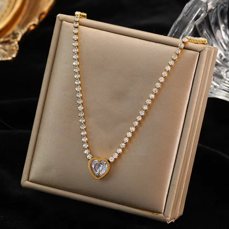 "EILIECK Golden Éclat Necklace"