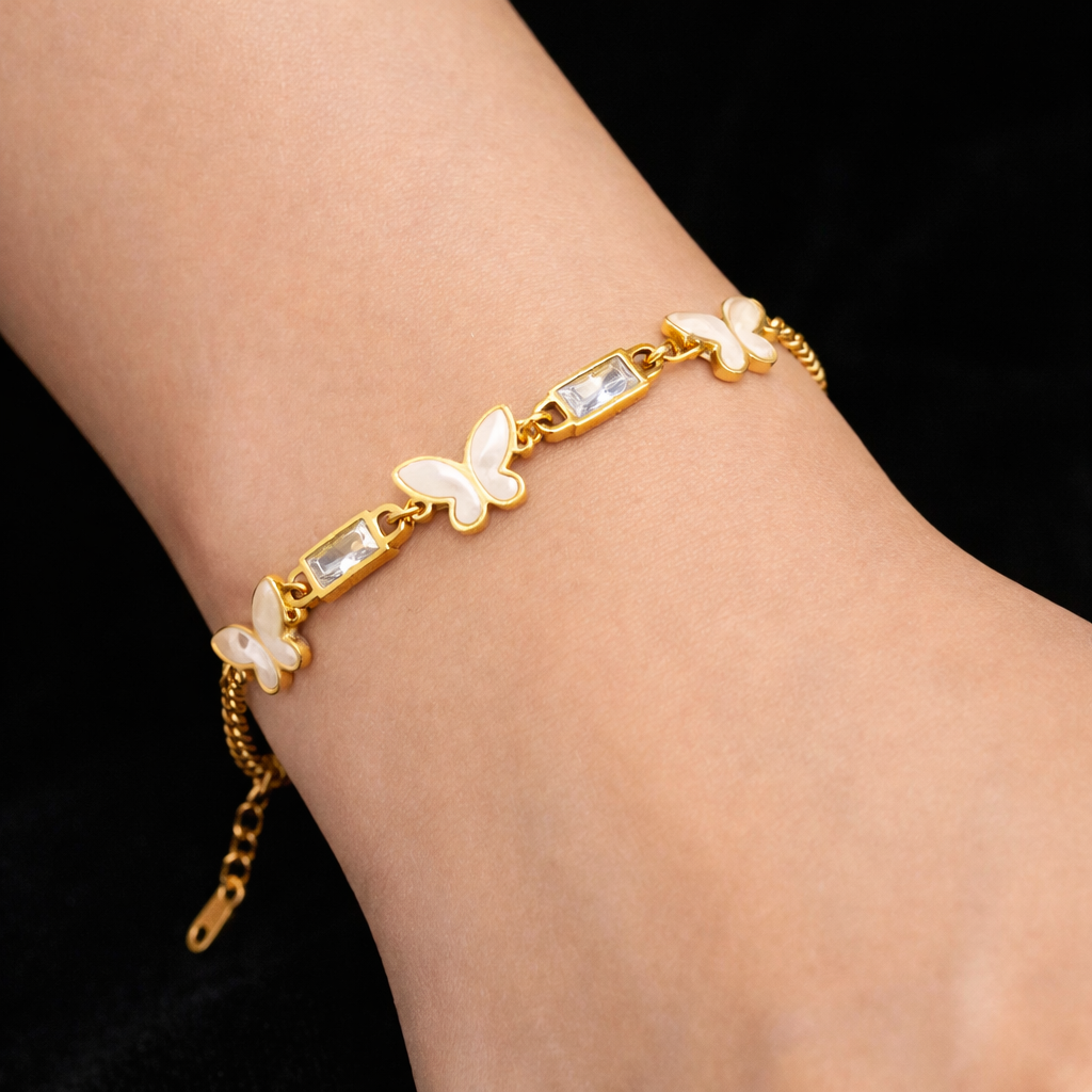 "EILIECK Golden Blossom Armband"